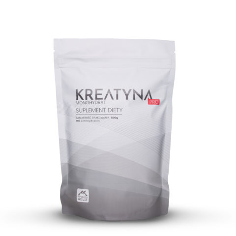 Kreatyna Pro Monohydrat 500G - Czysta, Super-Rozpuszczalna, aż 100 Porcji!