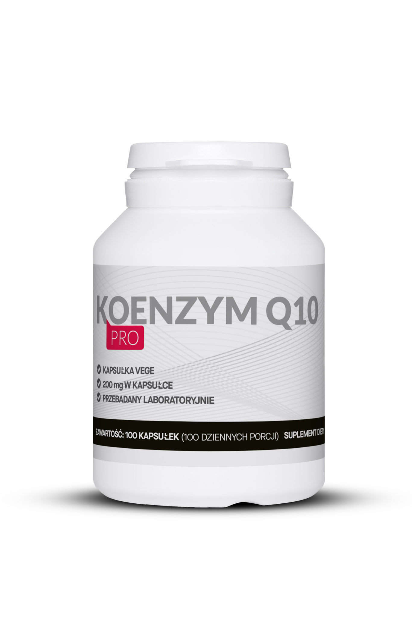 Naturalny Koenzym Q10 Aż 200mg 100 Vegekapsułek Megaporcja Najmocniejszy